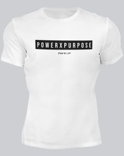 POWER X PURPOSE FLEX T-SHIRT (White)