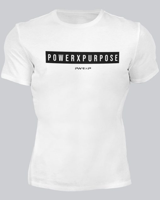 POWER X PURPOSE FLEX T-SHIRT (White)