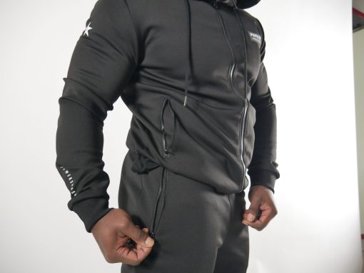 HUSTLE TRACKSUIT JACKET HOODED (Up To 3XL Plus Size) - Image 6