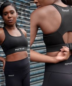 WOMEN'S ADJUSTABLE PERFORMANCE SPORTS BRA (Black)