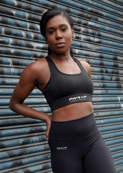 WOMEN'S ADJUSTABLE PERFORMANCE SPORTS BRA (Black) - Image 3