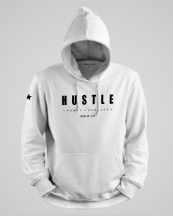 HUSTLE SPORTS HOODIE (Ice White)