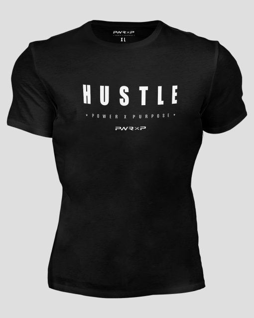 HUSTLE FLEX T-SHIRT (Black)