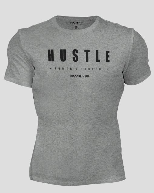 HUSTLE FLEX T-SHIRT (Grey)