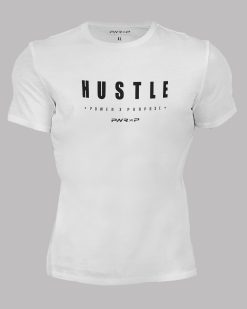 HUSTLE FLEX T-SHIRT (White)