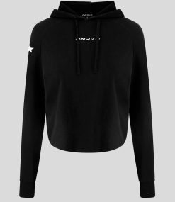 WOMEN'S ORIGINAL CROP HOODIE (Black)