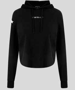 WOMEN'S ORIGINAL CROP HOODIE (Black)