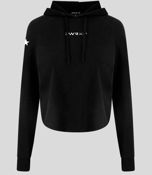 WOMEN'S ORIGINAL CROP HOODIE (Black)