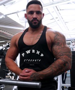 STRENGTH STRINGER VEST (Black)