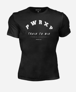 TRAIN TO WIN FLEX T-SHIRT (Black)