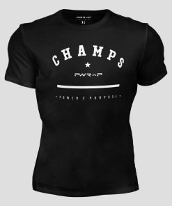 CHAMPS FLEX T-SHIRT (Black)