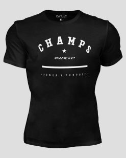 CHAMPS FLEX T-SHIRT (Black)