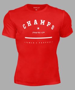 CHAMPS FLEX T-SHIRT (Red)