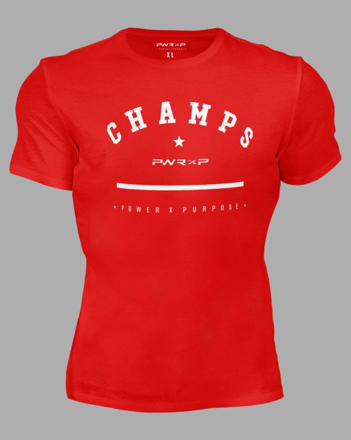 CHAMPS FLEX T-SHIRT (Red)