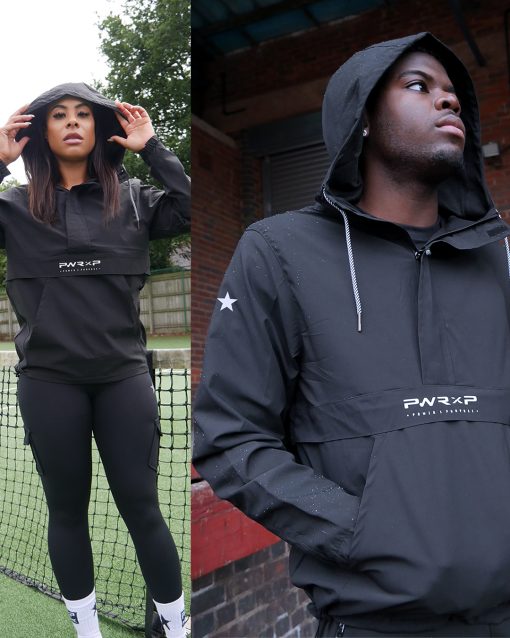 WINDBREAKER WATERPROOF JACKET (Black)