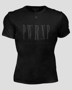 PWRXP FLEX T-SHIRT (Black On Black)