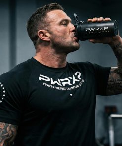 powerxpurpose protein shaker sports bottle