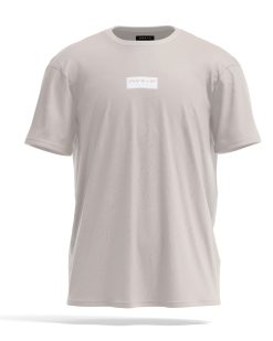 front of oversized t-shirt pump cover in sand colour by power x purpose.