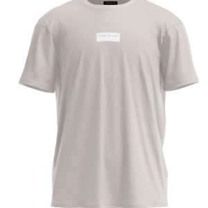 front of oversized t-shirt pump cover in sand colour by power x purpose.