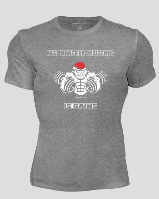 PWRXP Christmas Gains T-Shirt - Image 3