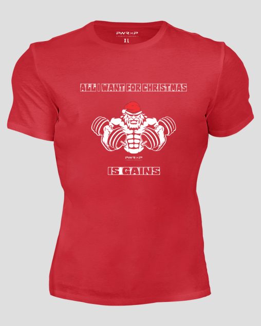 PWRXP Christmas Gains T-Shirt - Image 5
