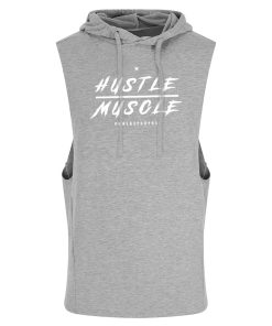muscular man wearing power x purpose quick dry tank top for the gym.
