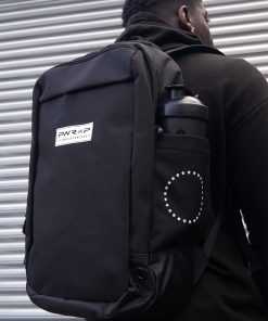 athlete wearing athlete sports gym bag by power x purpose