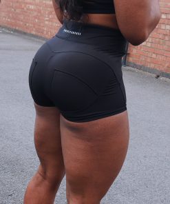 fitness model wearing power x purpose brazilian tammie short