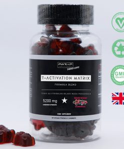 T-Activation Matrix | Tong Ali | Mixed Berry Gummies – 5200mg | Vegan Halal | 1 Month Supply