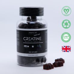 powerxpurpose blueberry creatine gummies front