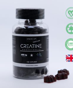 powerxpurpose blueberry creatine gummies front