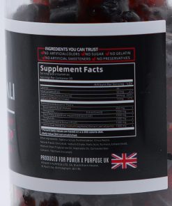 powerxpurpose Tongkat Ali Mixed Berry Gummies label