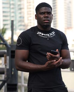 PWRXP-Champions-Section-tshirt-black-front-dubai