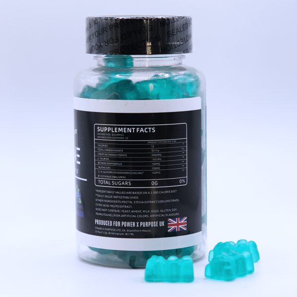 power x purpose blueberry light creatine side