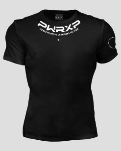 power x purpose Champions Section T-Shirt black front