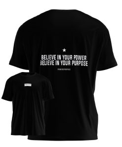 power x purpose believe in your power oversized t-shirt mix